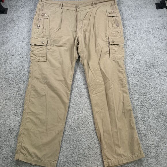 Clothing Arts Pants Mens 42x32 P^Cubed Pick Pocket Proof Khaki Travel Chino - Picture 1 of 11